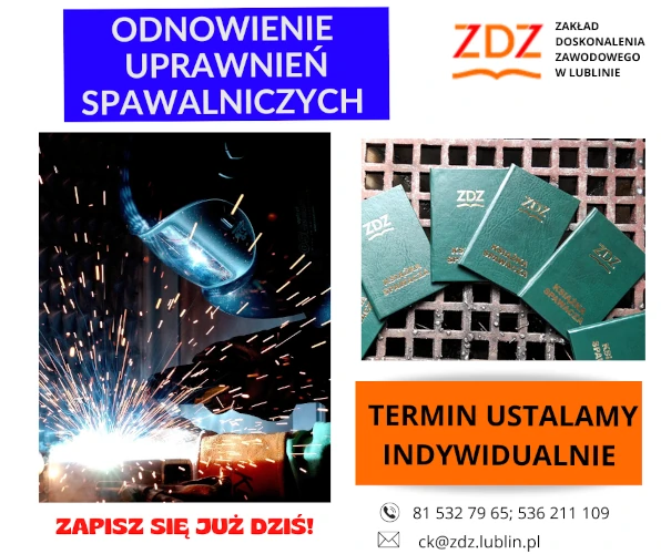 Odnowienie uprawnień spawalniczych